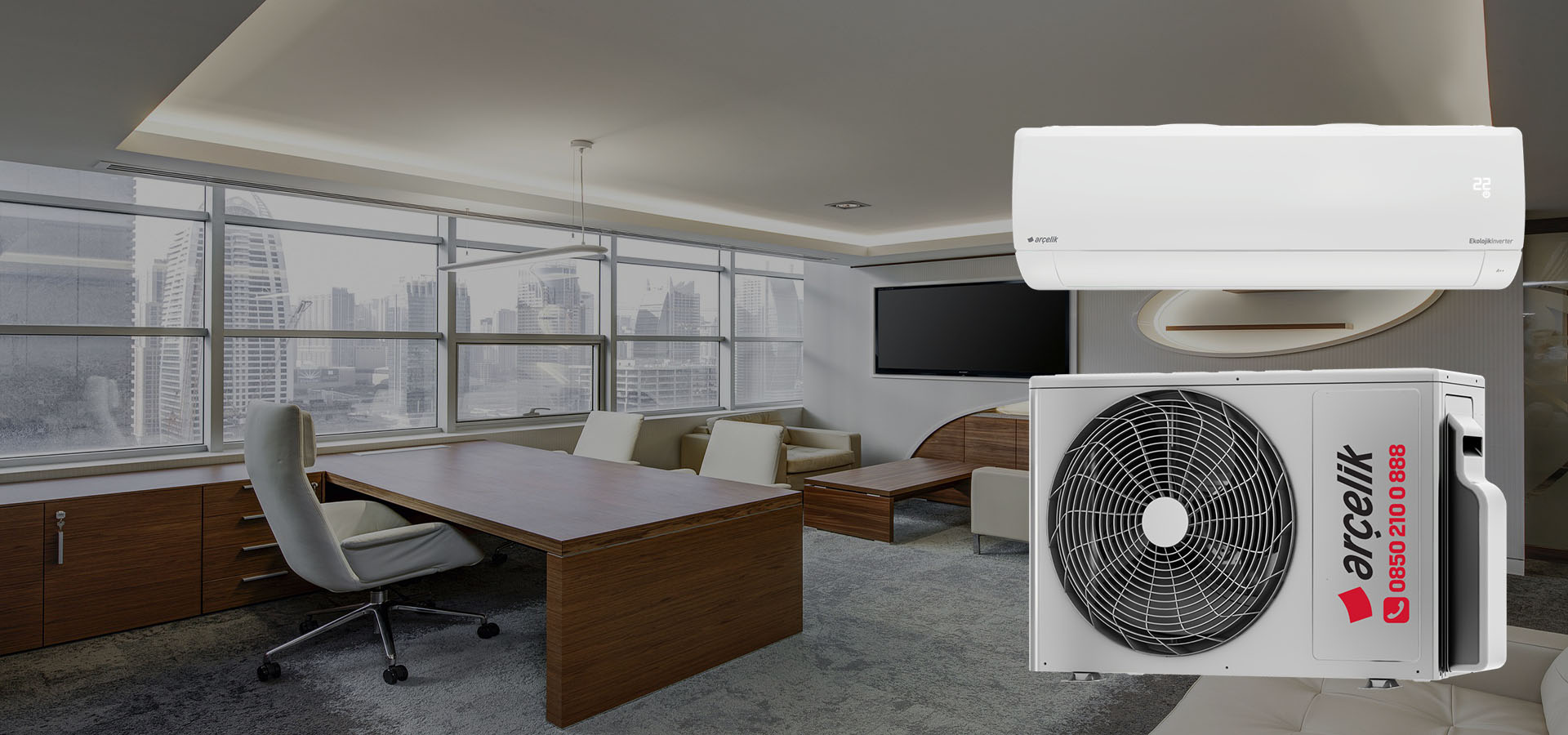 arçelik klima servisi