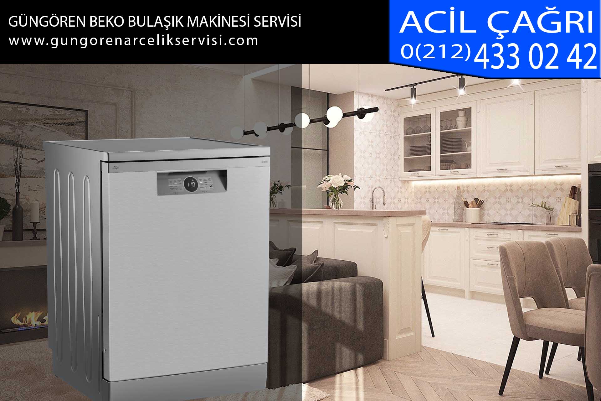 güngören beko bulaşık makinesi servisi