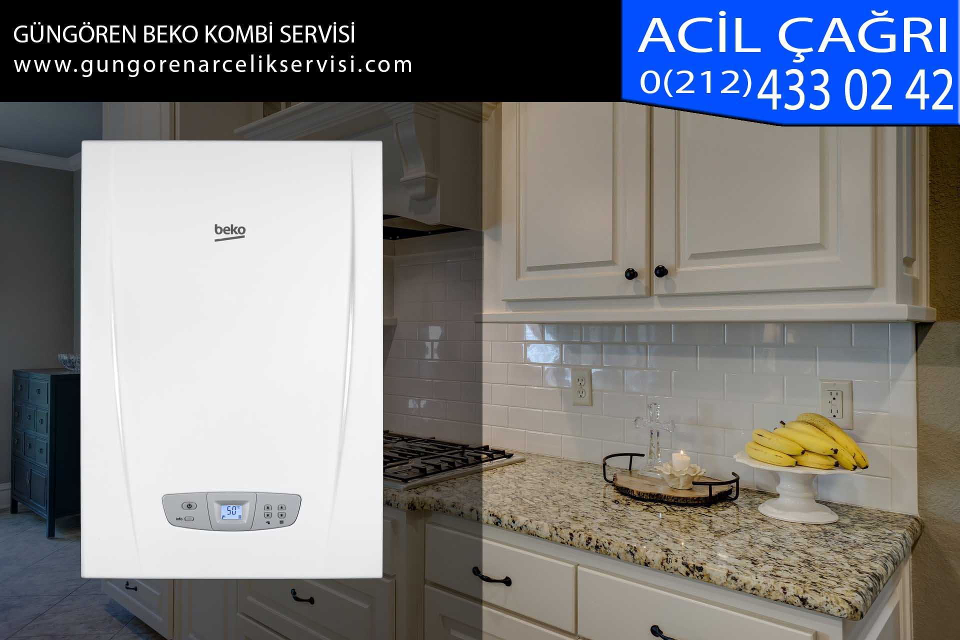 güngören beko kombi servisi